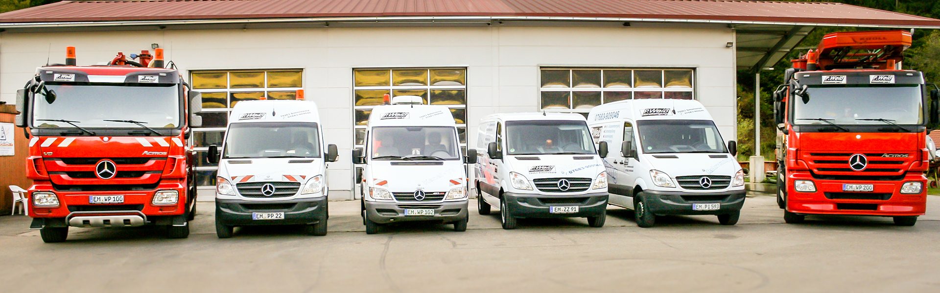 Fuhrpark Abwasserservice Peter Weiß in Simonswald